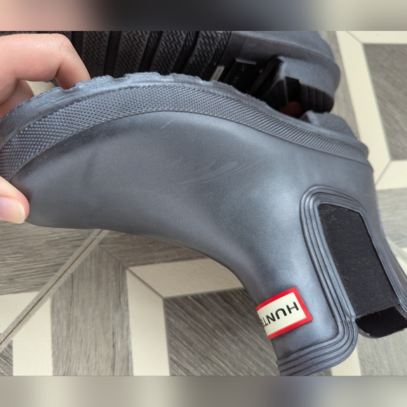 Hunter Chelsea Rain Boots Size 6 - Picture 11 of 14